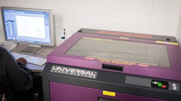 IMRC Center Universal Laser with AutoCad